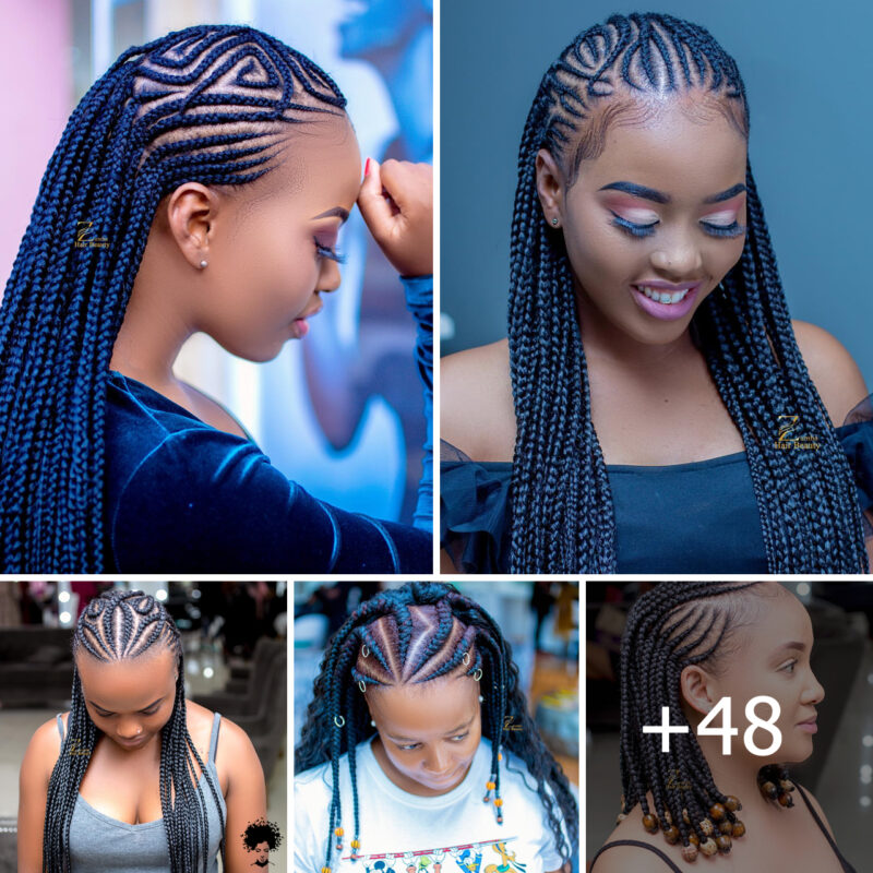 Latest African Braids Hairstyles 2024: 48+ Best Ghana Braid Styles