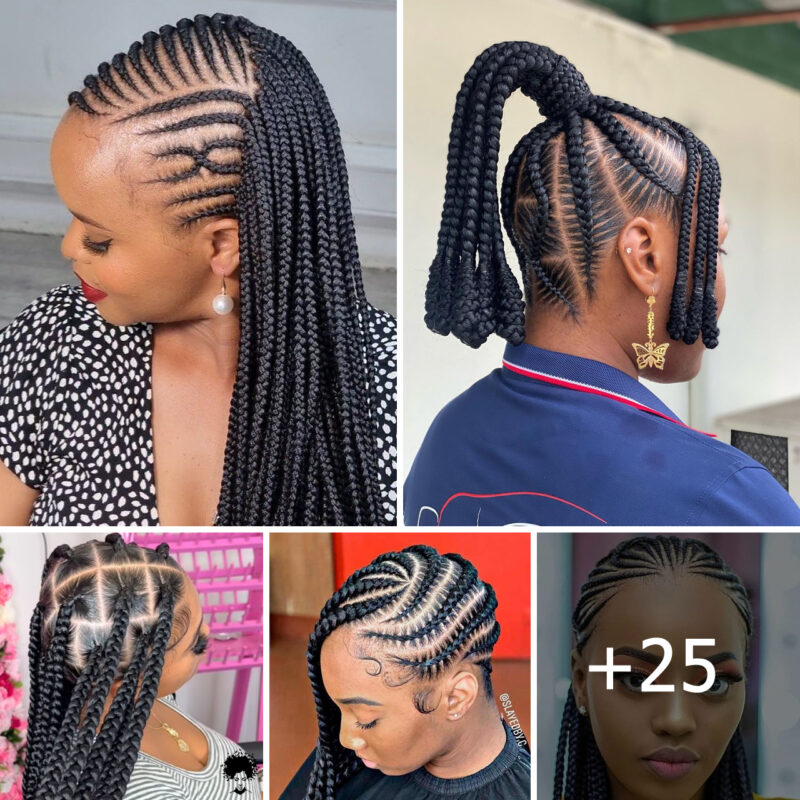 25 Gorgeous Ghana Weaving Hairstyles for Every Occasion
