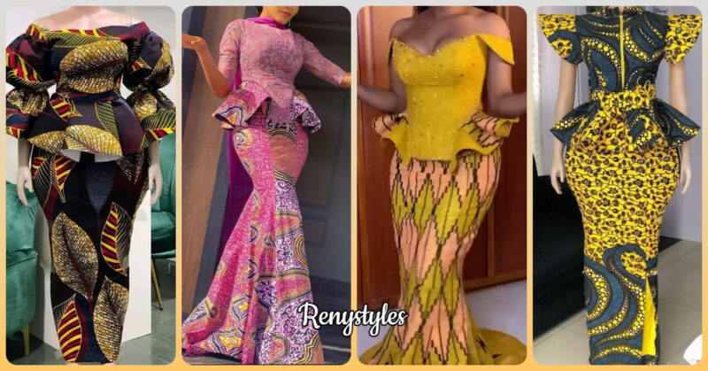 Fresh Blouse & Skirt Designs in Ankara 2024