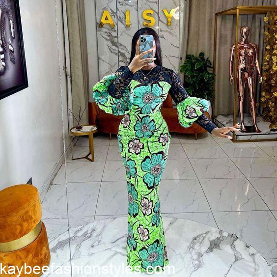 Best Ankara Long Gown Styles for Ladies