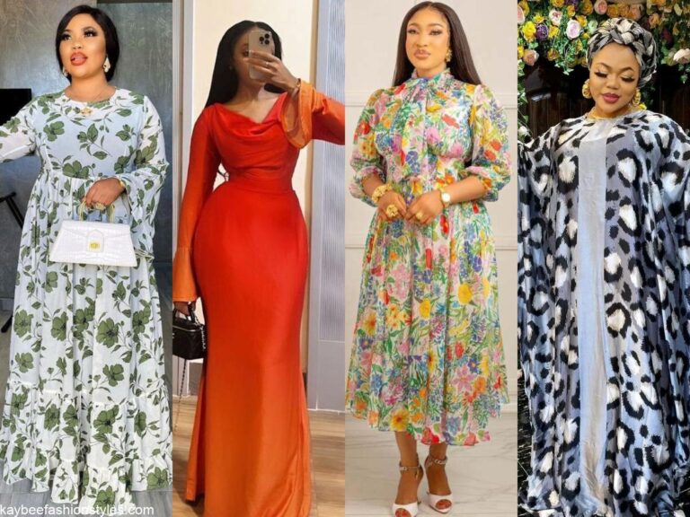 Latest Chiffon Gown Styles for Church in 2023 and 2024