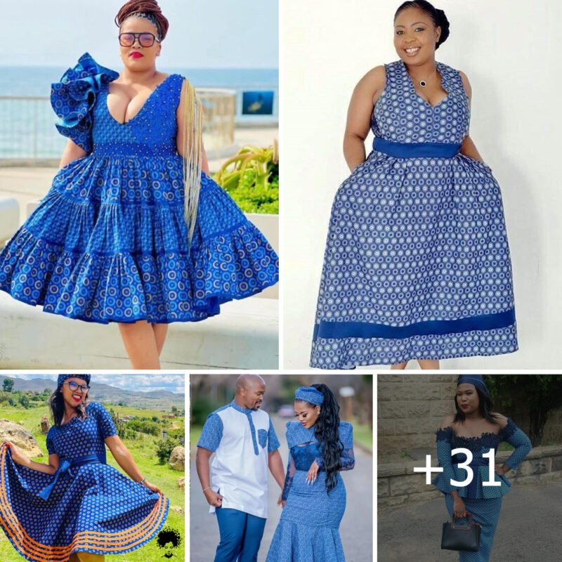 31 Best Shweshwe Attire for Plus Size In South Africa 2024