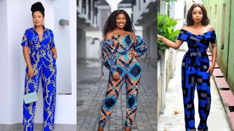 Latest Ankara Jumpsuit Styles For Ladies 2024