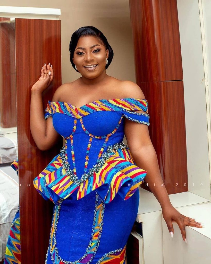 ankara long gown pictures