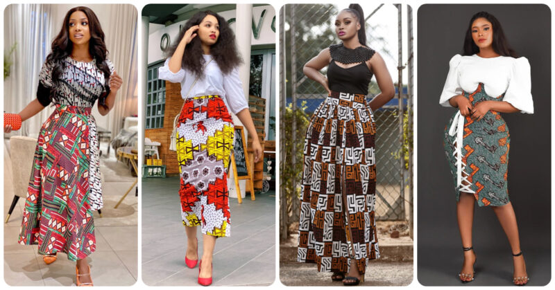 The Most Recent Styles of Ankara Skirts You Should See