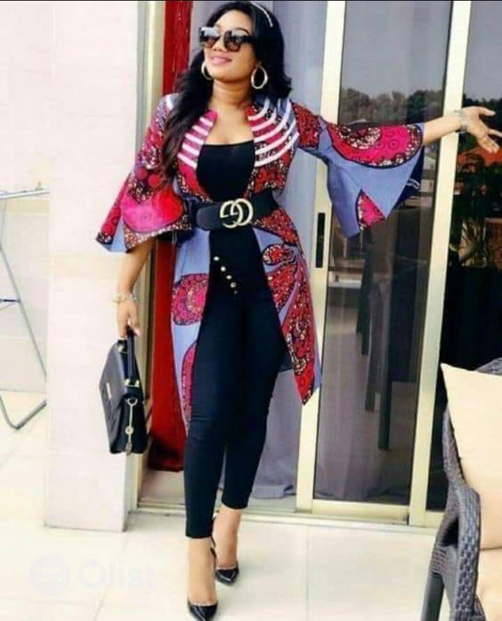 Ankara Tunic Dress For Ladies In 2020