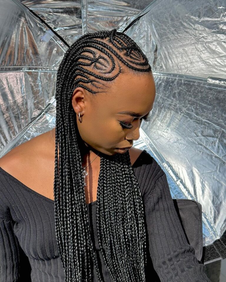 [GALLERY] – 64 Hottest Ghana Braids Hairstyle Ideas for 2025