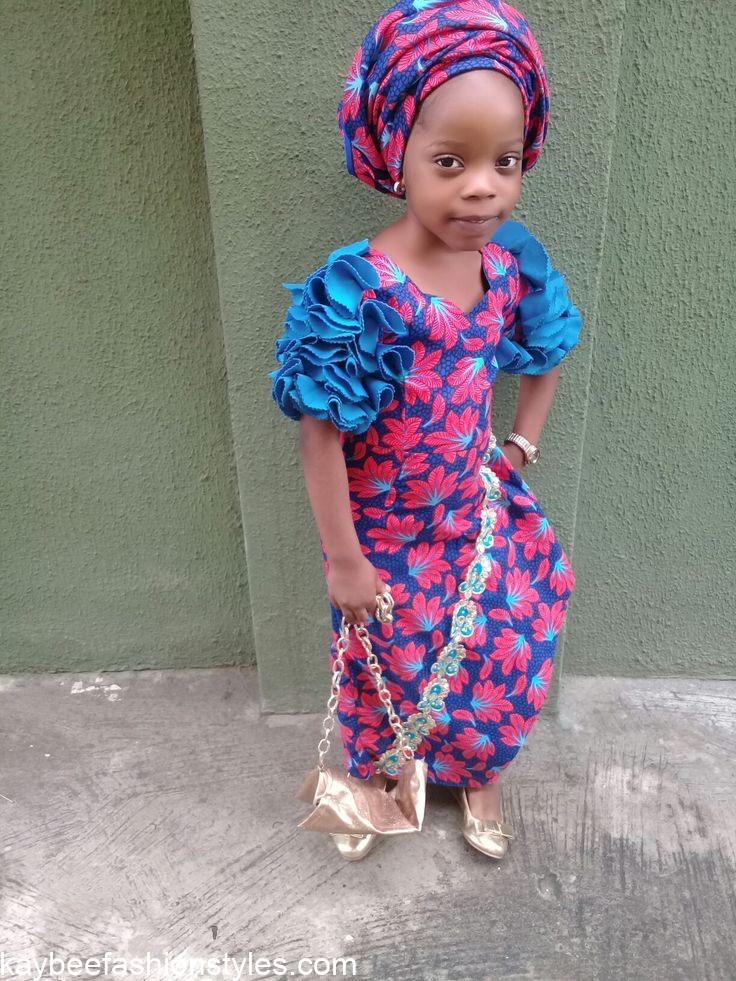 Latest Christmas Gown Styles for Little Girls in Nigeria