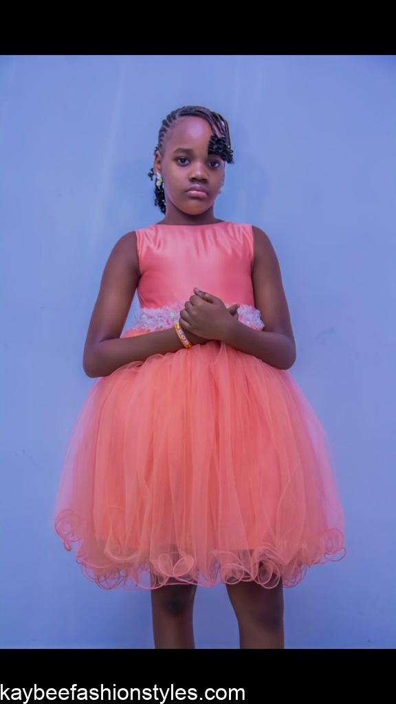 Latest Christmas Gown Styles for Little Girls in Nigeria