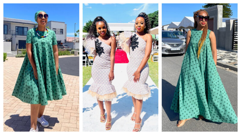 Best Shweshwe Traditional Dresses for Makoti 2024
