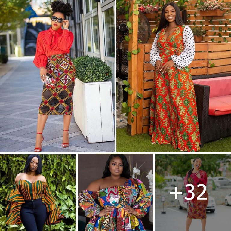 2024 Ankara Styles For Ladies | Best African Print Ankara Dresses Gowns Styles