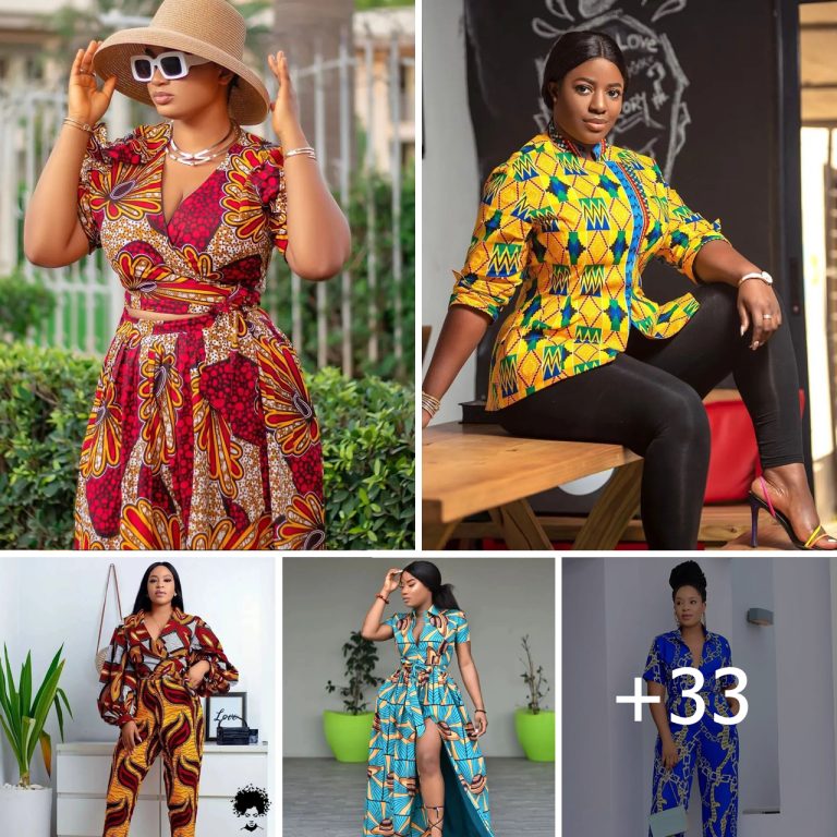 33+ Unique Beautiful African #Ankara Dress For African Queens