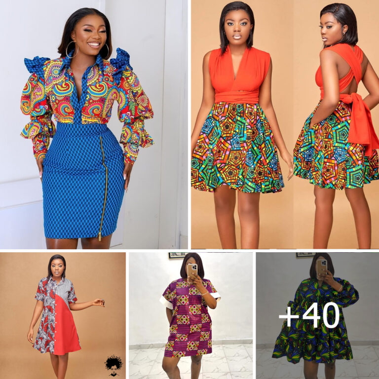 40+ Unique Ankara Dresses Idea For Ladies 2024