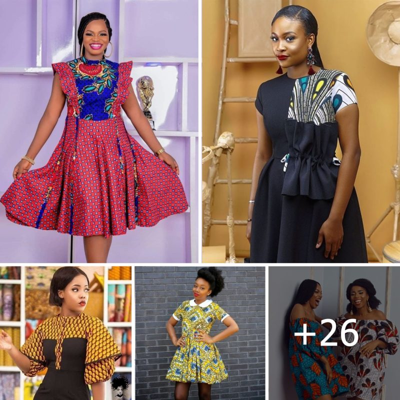 Latest Ankara Gowns for Patriotic Young African Ladies