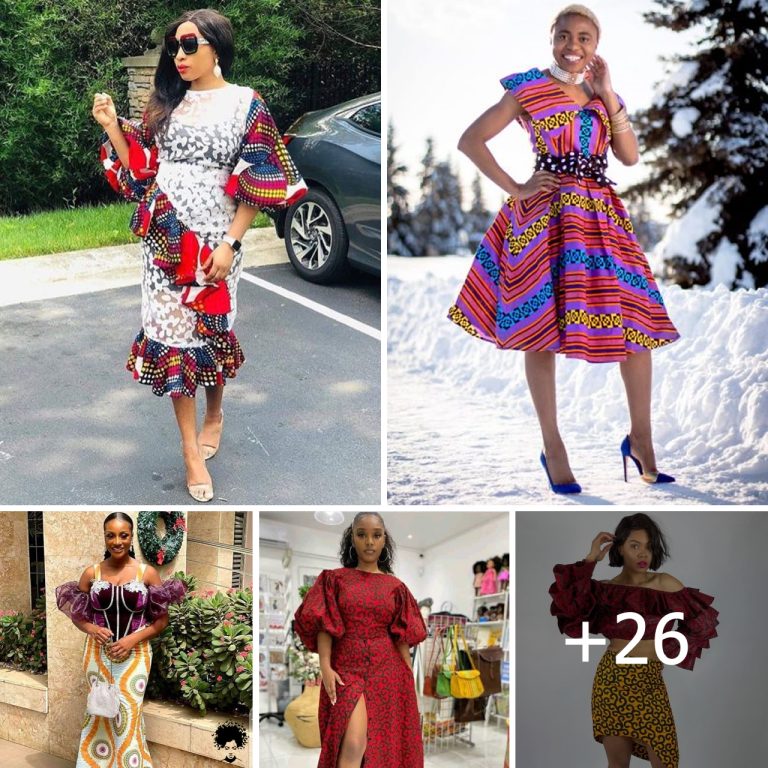 Latest Stylish and Unique African Ankara Dresses