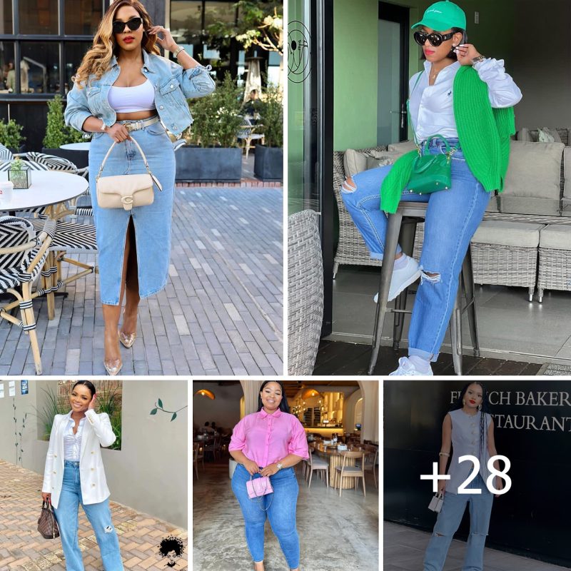 28 Jean Outfits for All Your Weekly Events