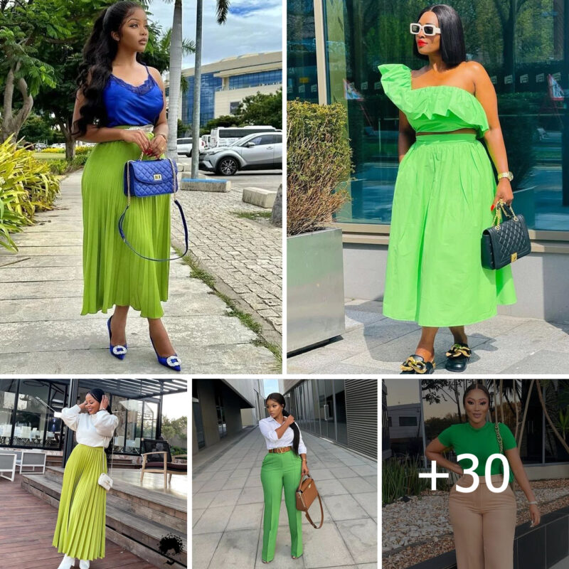 Green Glamour: How Women are Mastering the Art of Green in 2025!