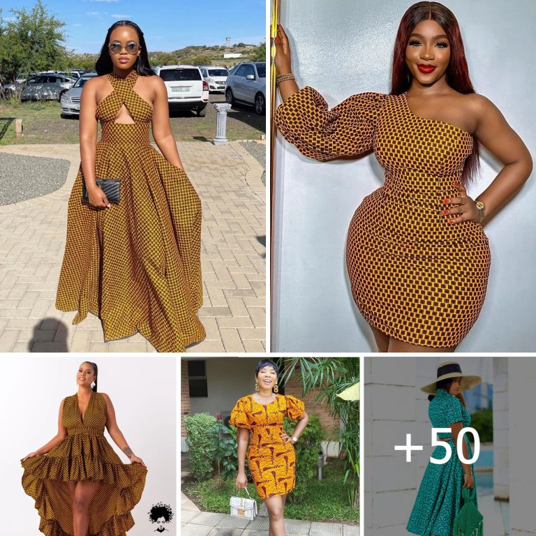 +50 Elegant Ankara Gown Designs for Every Event