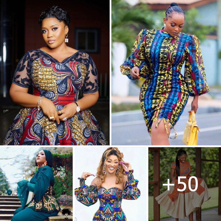 +50 Ankara Gown Looks for Stylish Women