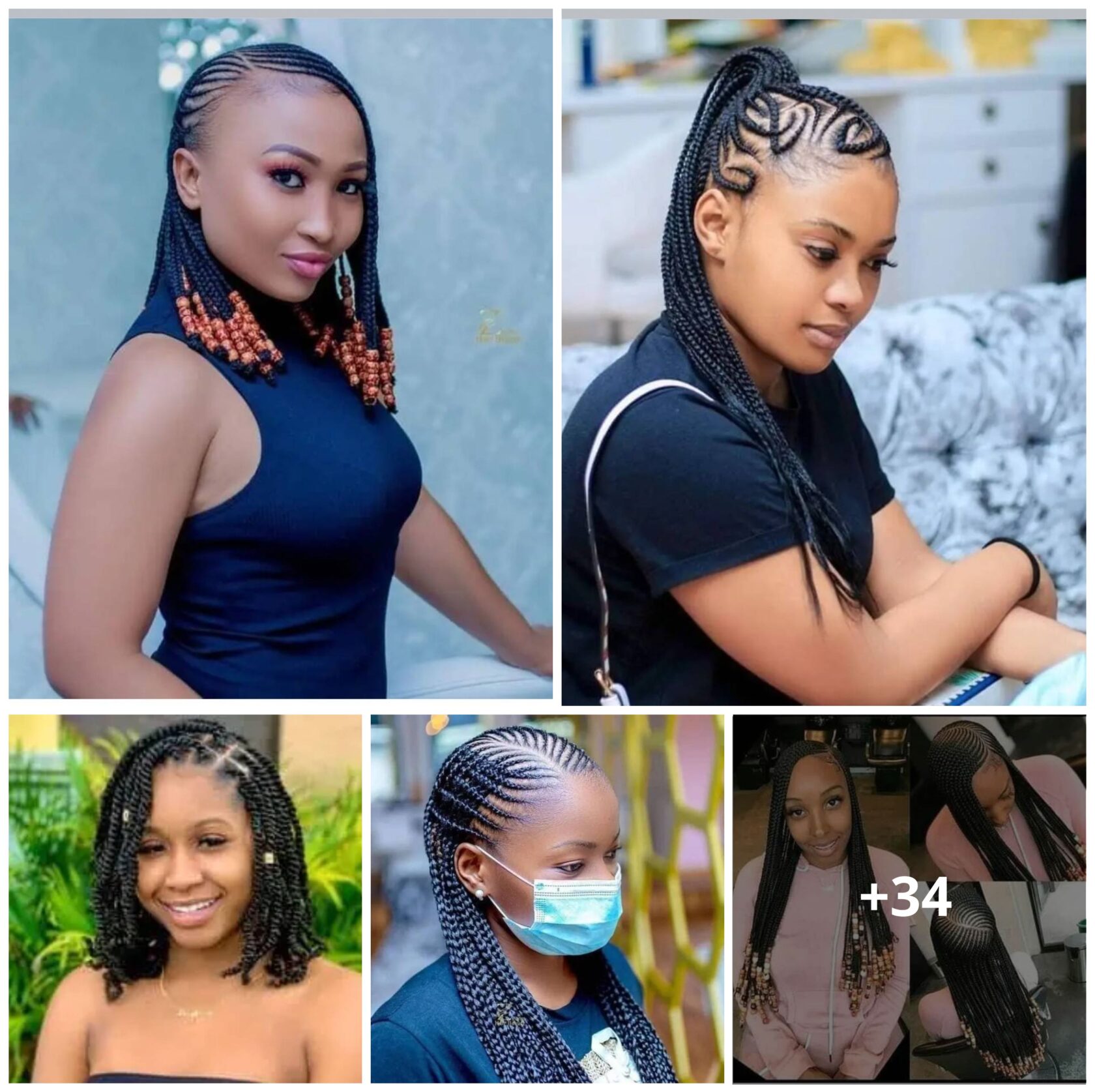 34 Creative African Braid Hairstyles to Try in 2024