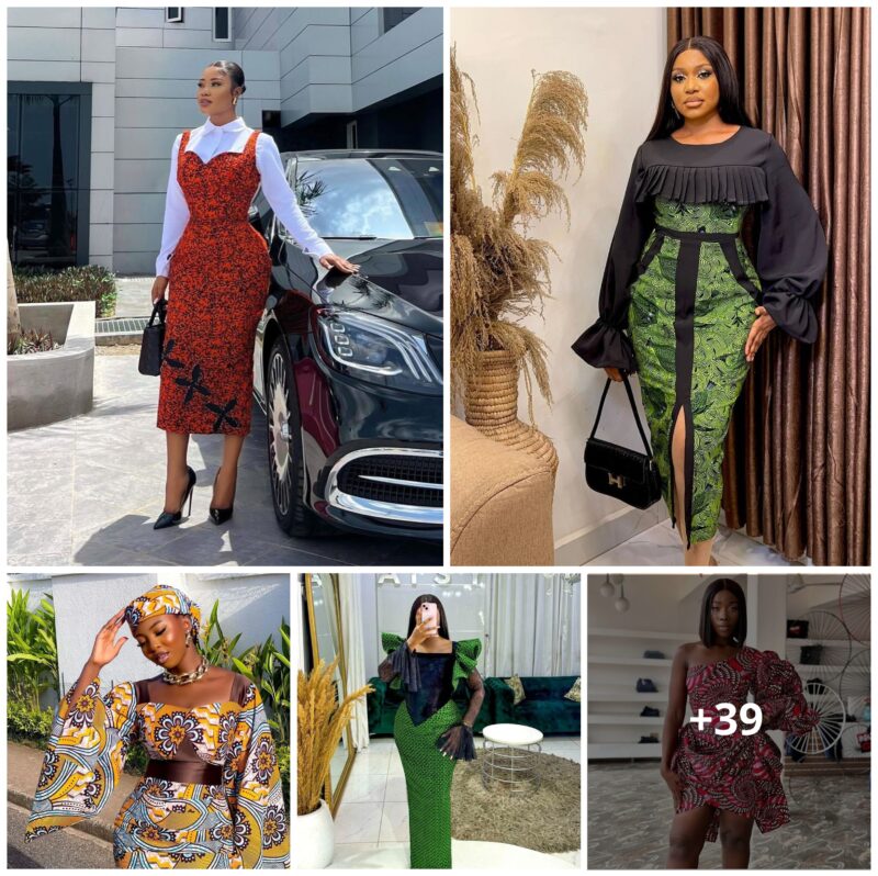 +39 Beautiful Ankara Outfits to Wear This Weekend