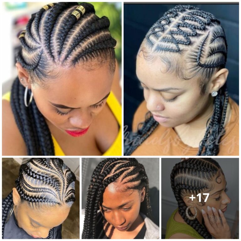 Dazzling Ghana braids hairstyles you should consider.