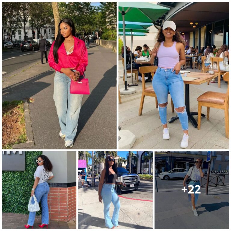 Effortless Style: Blue Jean Skirt Outfits for Black Women This Summer