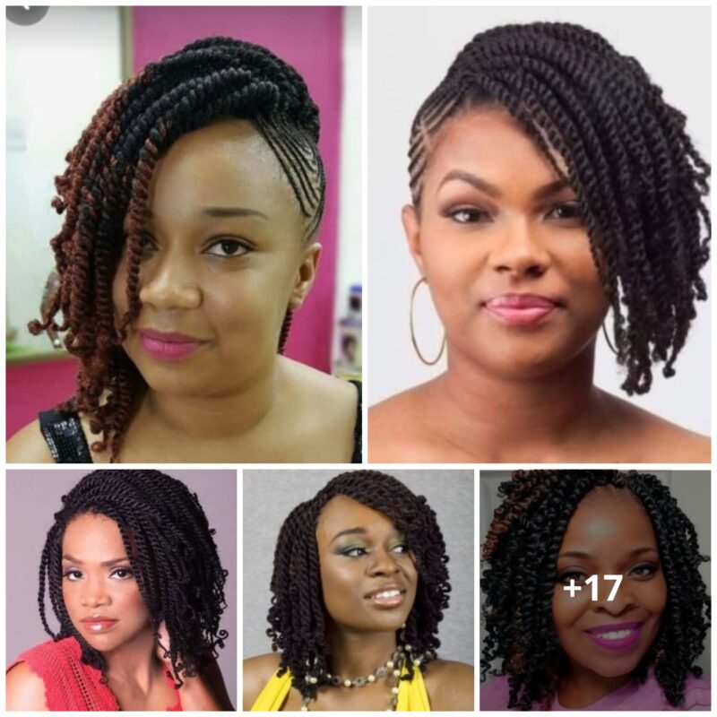 Trending short twist hairstyles you can rock.